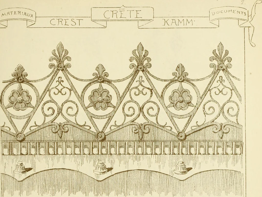 An illustration from Materials and documents of architecture and sculpture : classified alphabetically, 1915, leaf 350