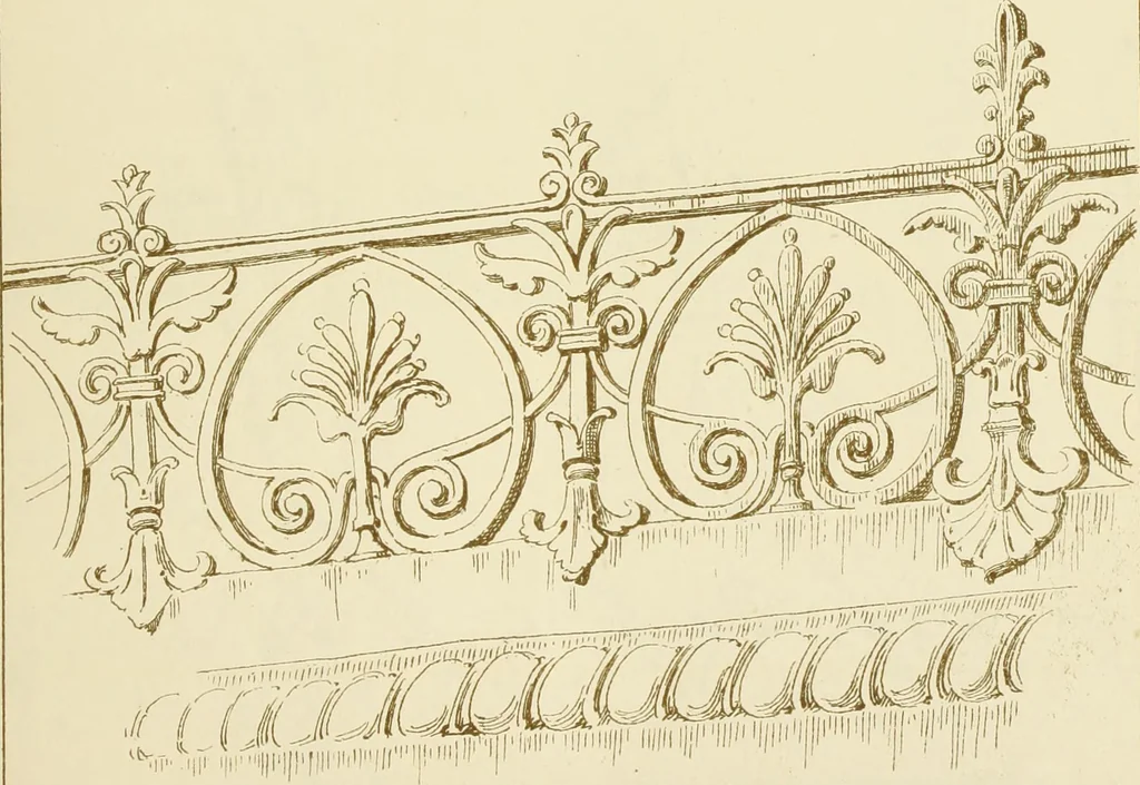 An illustration from Materials and documents of architecture and sculpture : classified alphabetically, 1915, leaf 350
