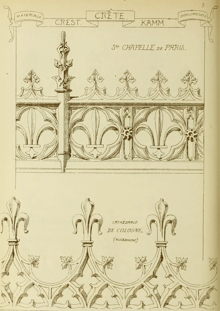An illustration from Materials and documents of architecture and sculpture : classified alphabetically, 1915, leaf 351