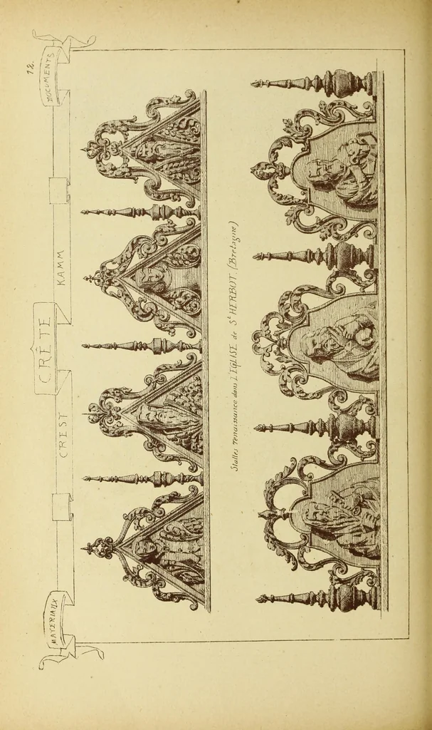 An illustration from Materials and documents of architecture and sculpture : classified alphabetically, 1915, leaf 355