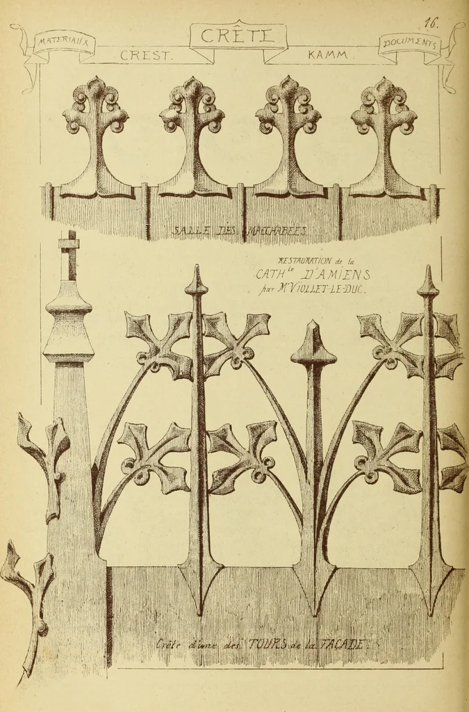 An illustration from Materials and documents of architecture and sculpture : classified alphabetically, 1915, leaf 359