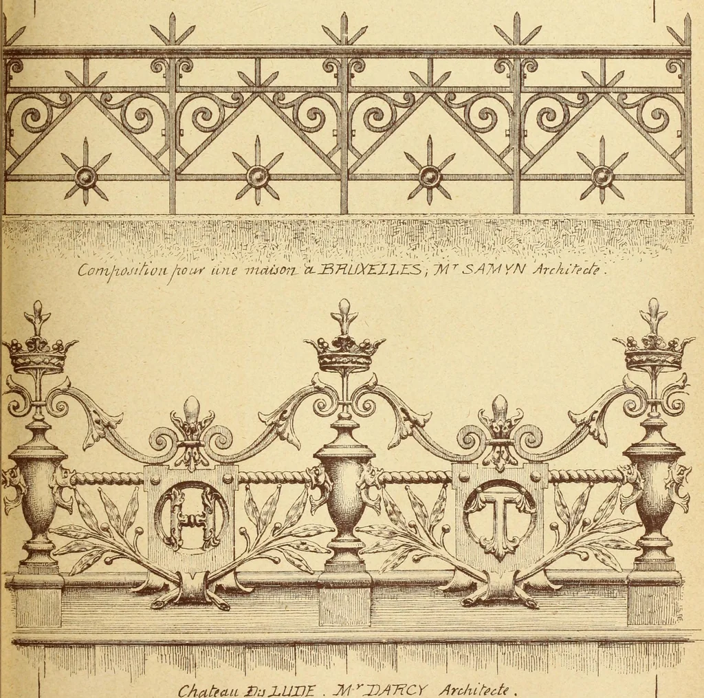 An illustration from Materials and documents of architecture and sculpture : classified alphabetically, 1915, leaf 360
