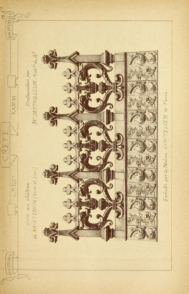 An illustration from Materials and documents of architecture and sculpture : classified alphabetically, 1915, leaf 362