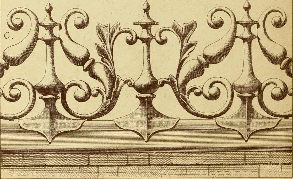 An illustration from Materials and documents of architecture and sculpture : classified alphabetically, 1915, leaf 363