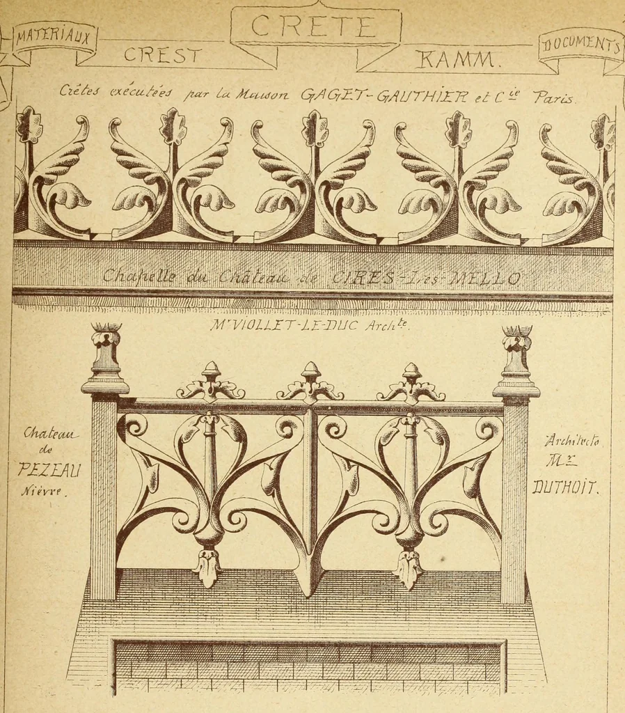 An illustration from Materials and documents of architecture and sculpture : classified alphabetically, 1915, leaf 364