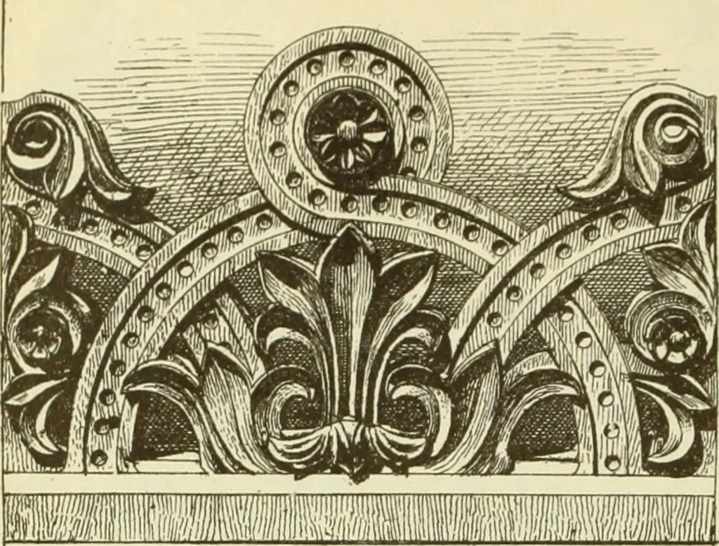 An illustration from Materials and documents of architecture and sculpture : classified alphabetically, 1915, leaf 373
