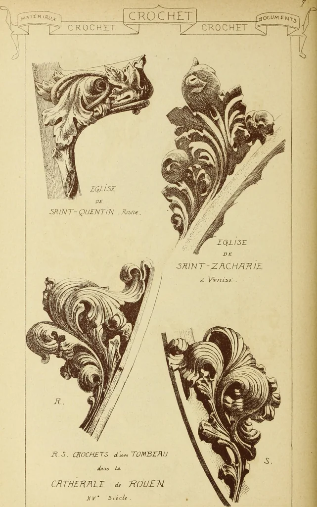 An illustration from Materials and documents of architecture and sculpture : classified alphabetically, 1915, leaf 381