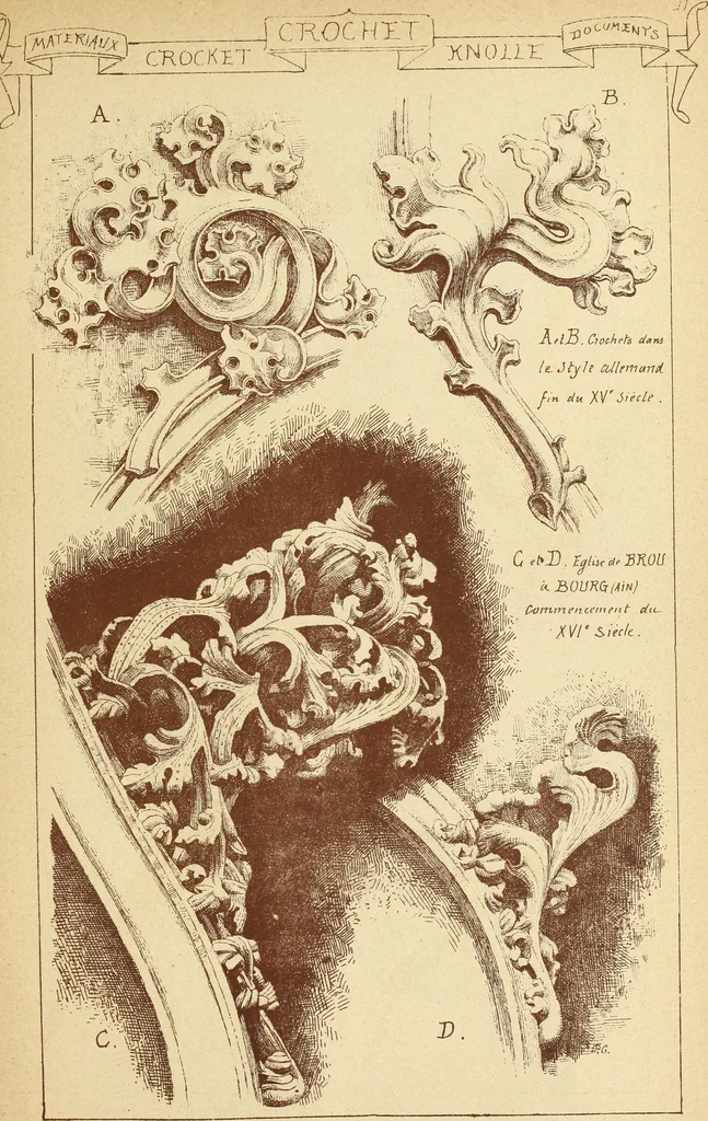 An illustration from Materials and documents of architecture and sculpture : classified alphabetically, 1915, leaf 386