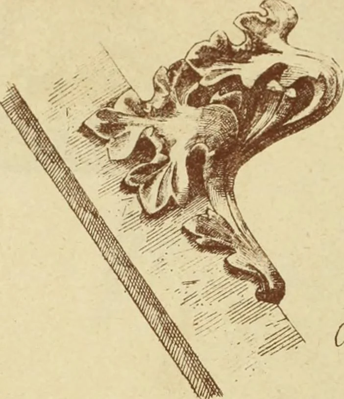 An illustration from Materials and documents of architecture and sculpture : classified alphabetically, 1915, leaf 389