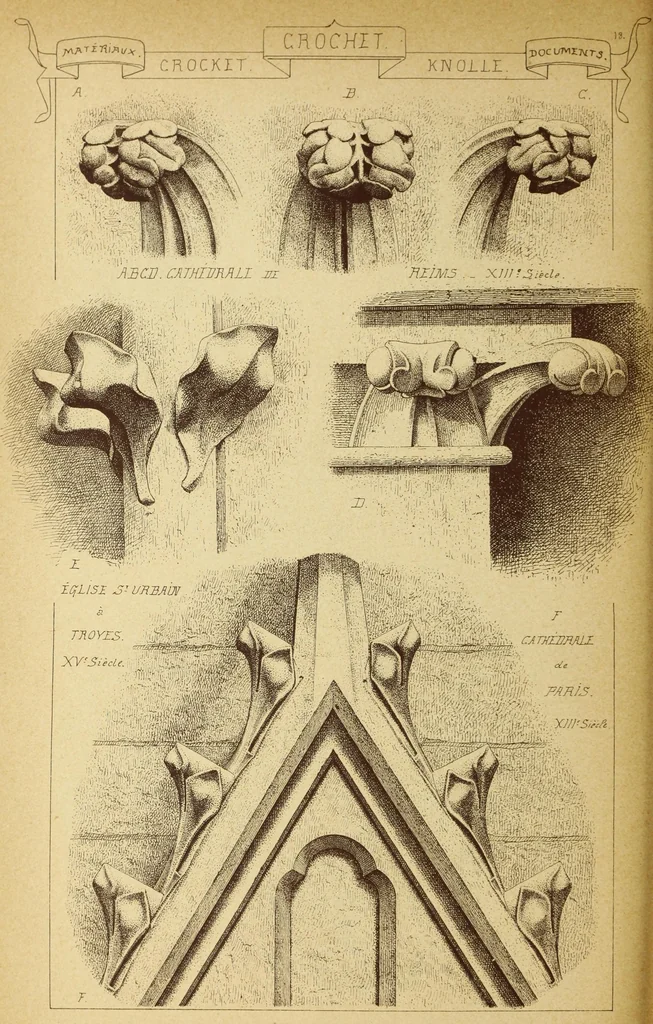 An illustration from Materials and documents of architecture and sculpture : classified alphabetically, 1915, leaf 393