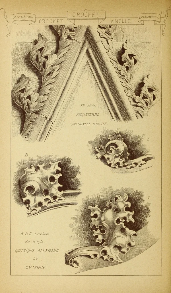 An illustration from Materials and documents of architecture and sculpture : classified alphabetically, 1915, leaf 395