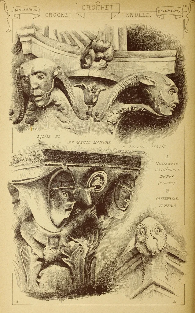An illustration from Materials and documents of architecture and sculpture : classified alphabetically, 1915, leaf 397