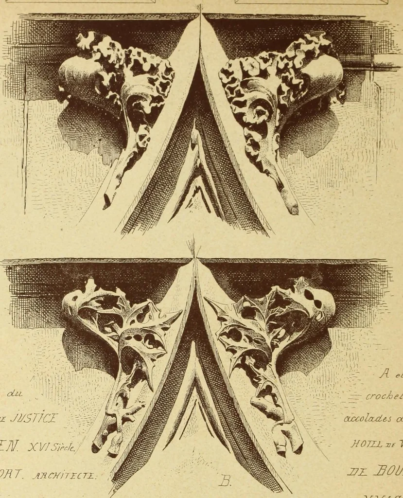 An illustration from Materials and documents of architecture and sculpture : classified alphabetically, 1915, leaf 399