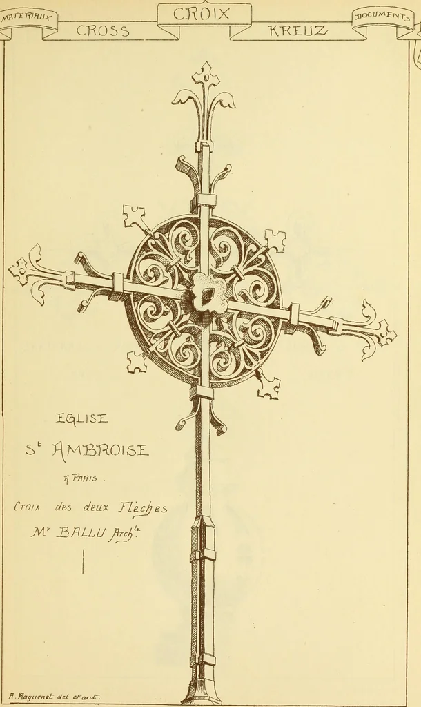 An illustration from Materials and documents of architecture and sculpture : classified alphabetically, 1915, leaf 400