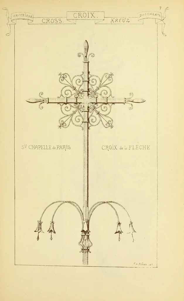 An illustration from Materials and documents of architecture and sculpture : classified alphabetically, 1915, leaf 406