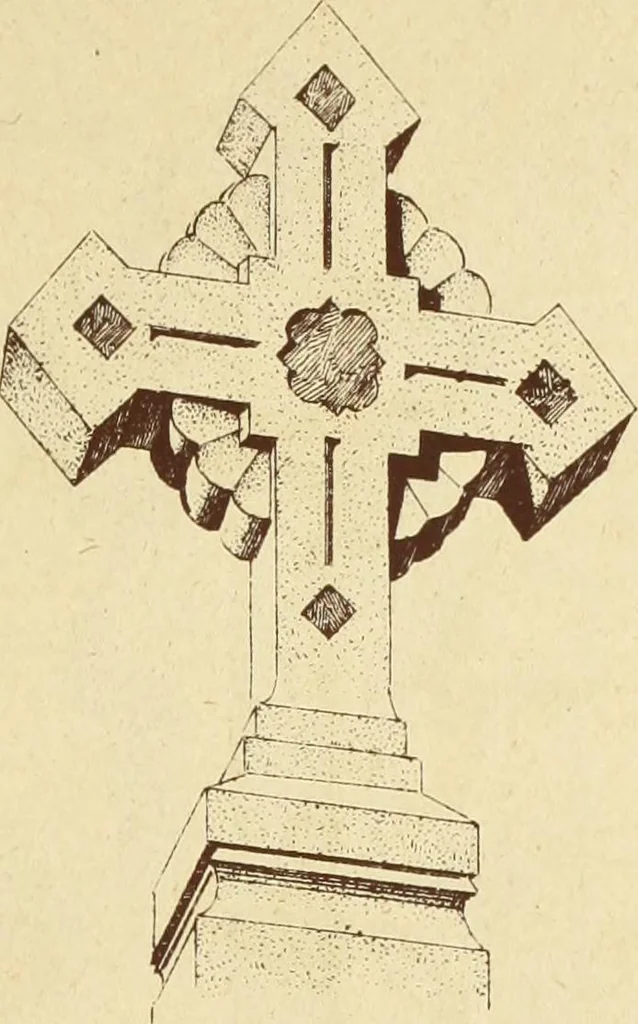 An illustration from Materials and documents of architecture and sculpture : classified alphabetically, 1915, leaf 408