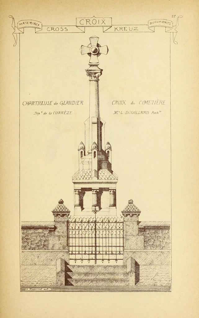 An illustration from Materials and documents of architecture and sculpture : classified alphabetically, 1915, leaf 414
