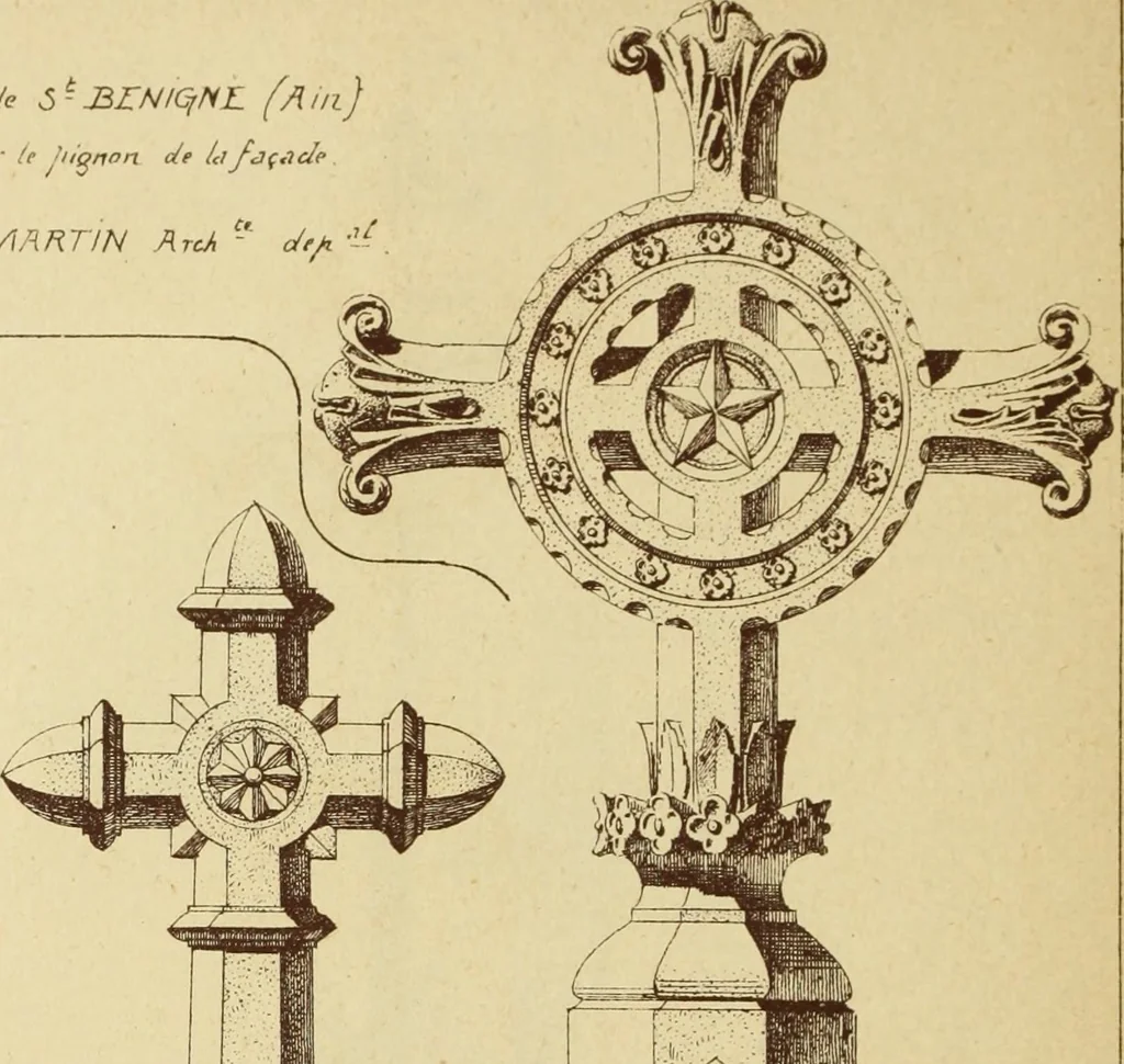 An illustration from Materials and documents of architecture and sculpture : classified alphabetically, 1915, leaf 415