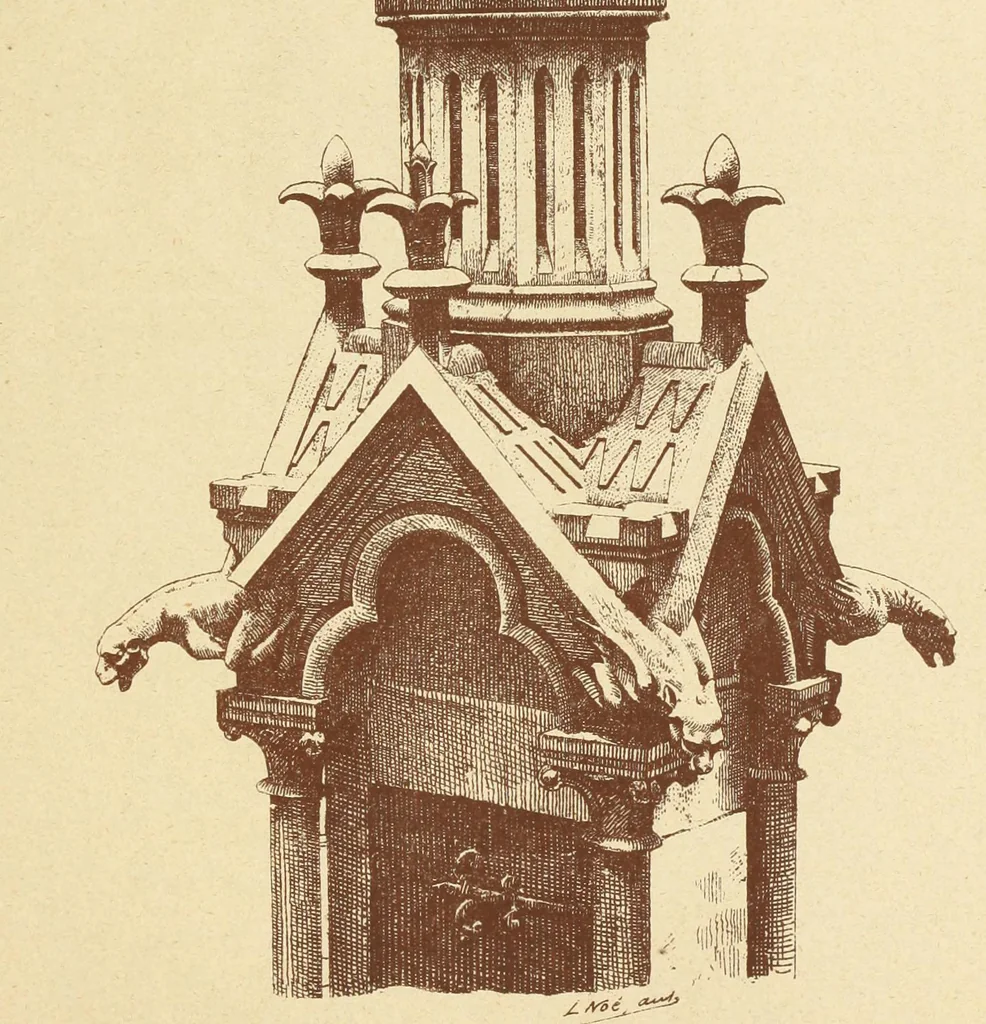 An illustration from Materials and documents of architecture and sculpture : classified alphabetically, 1915, leaf 416