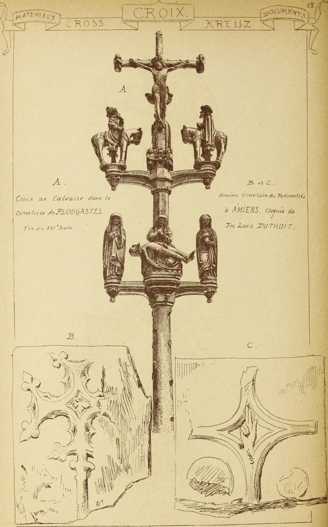 An illustration from Materials and documents of architecture and sculpture : classified alphabetically, 1915, leaf 417