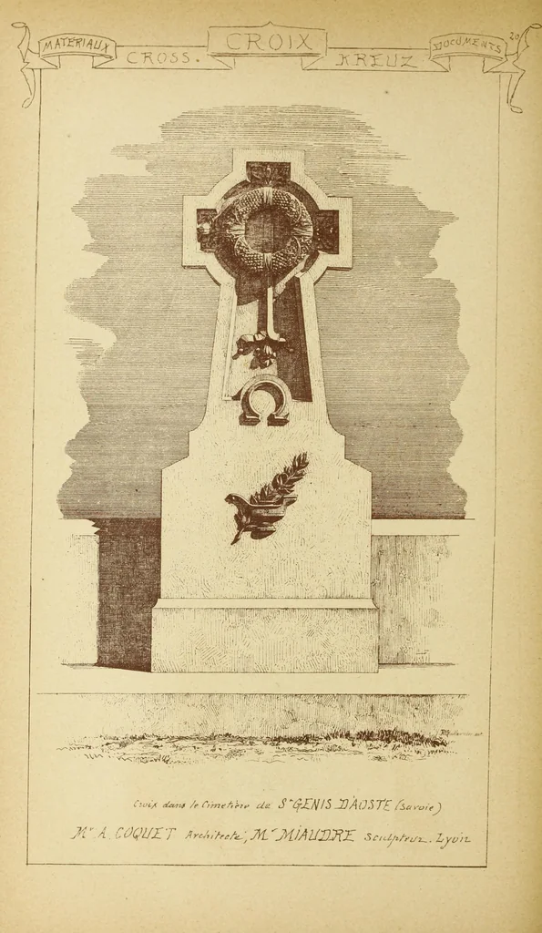 An illustration from Materials and documents of architecture and sculpture : classified alphabetically, 1915, leaf 419