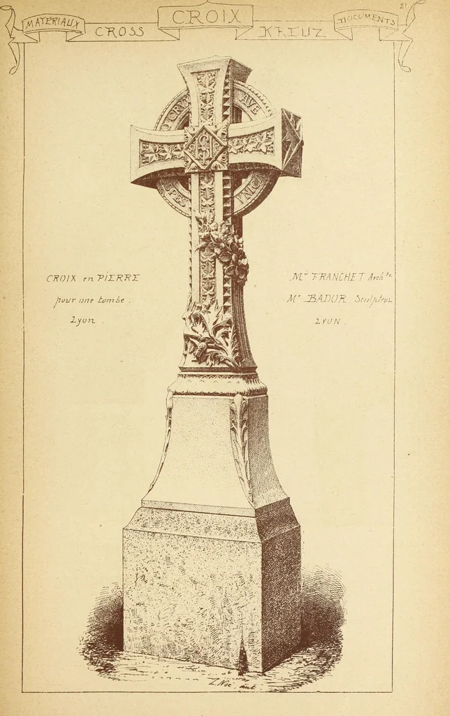 An illustration from Materials and documents of architecture and sculpture : classified alphabetically, 1915, leaf 420