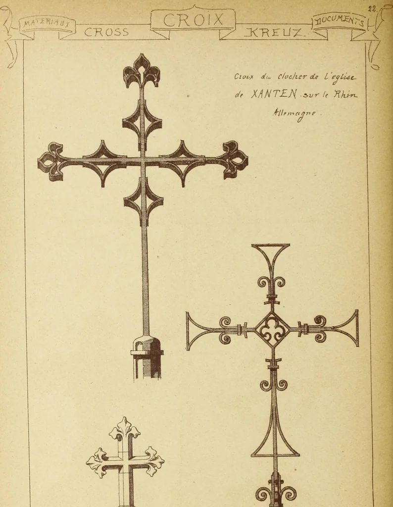 An illustration from Materials and documents of architecture and sculpture : classified alphabetically, 1915, leaf 421