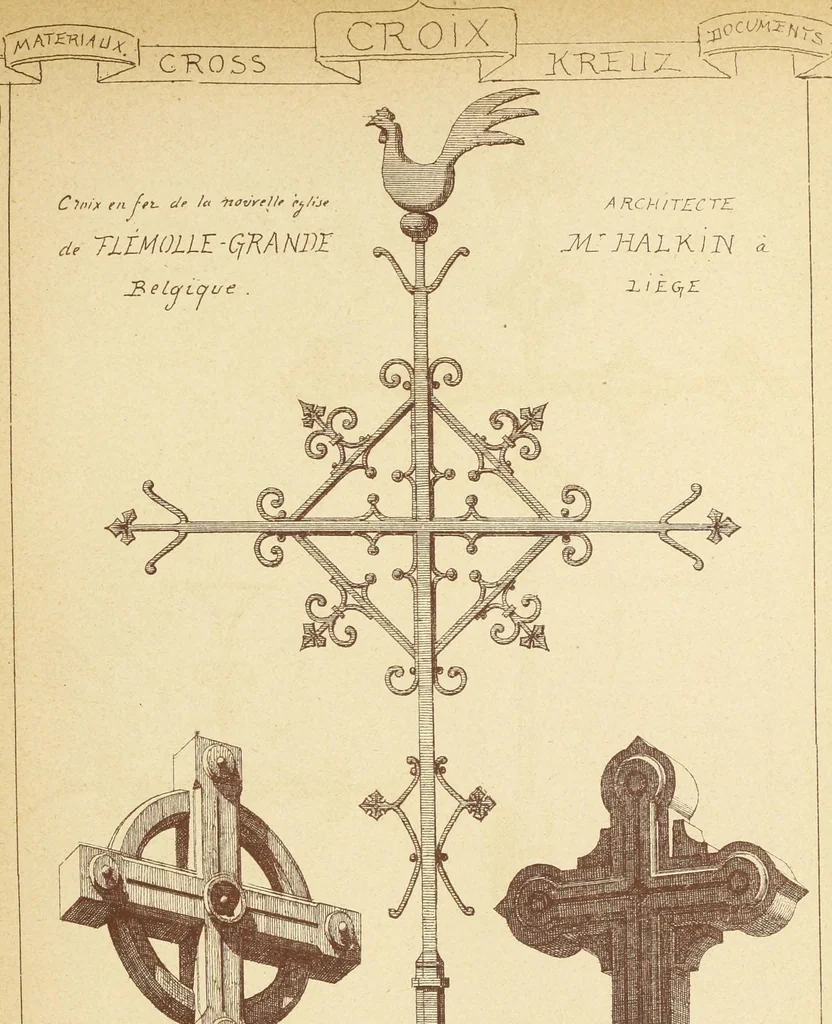 An illustration from Materials and documents of architecture and sculpture : classified alphabetically, 1915, leaf 422