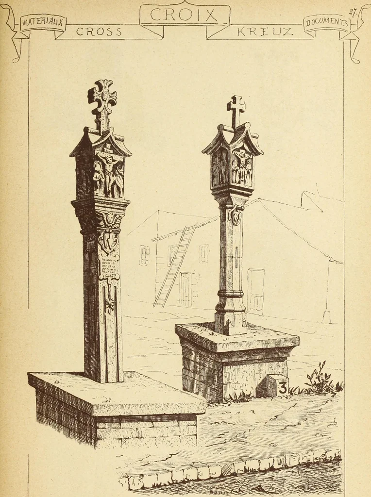 An illustration from Materials and documents of architecture and sculpture : classified alphabetically, 1915, leaf 426