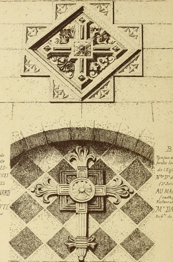 An illustration from Materials and documents of architecture and sculpture : classified alphabetically, 1915, leaf 429