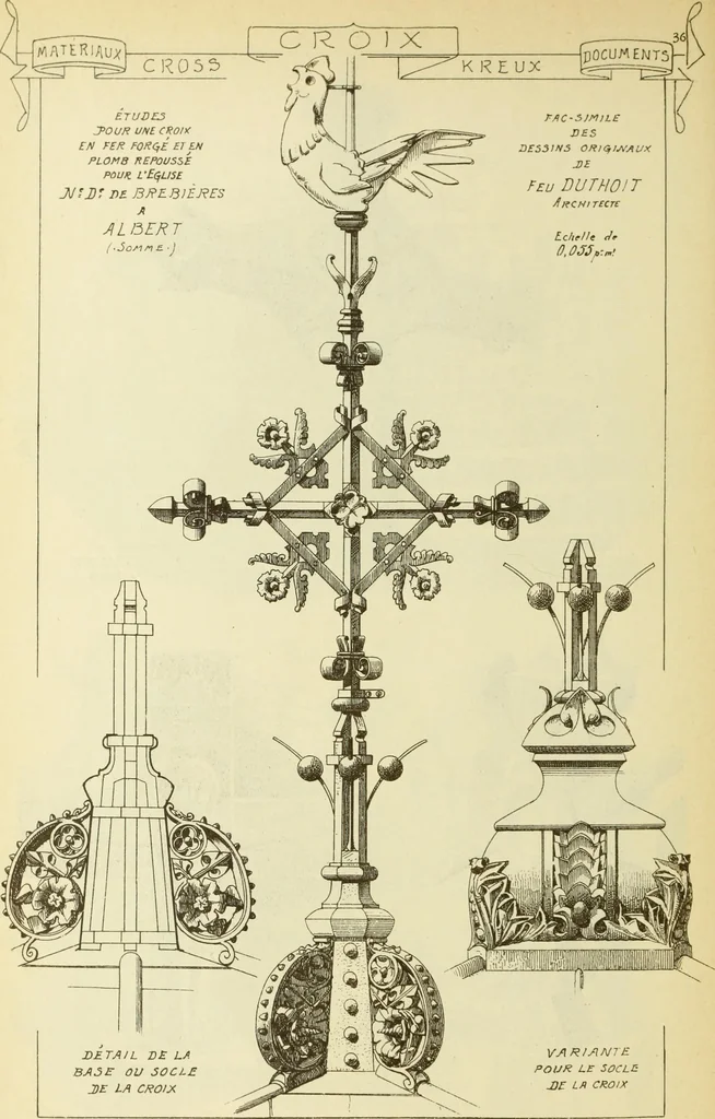 An illustration from Materials and documents of architecture and sculpture : classified alphabetically, 1915, leaf 435