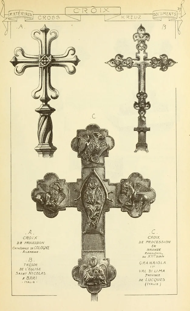 An illustration from Materials and documents of architecture and sculpture : classified alphabetically, 1915, leaf 436