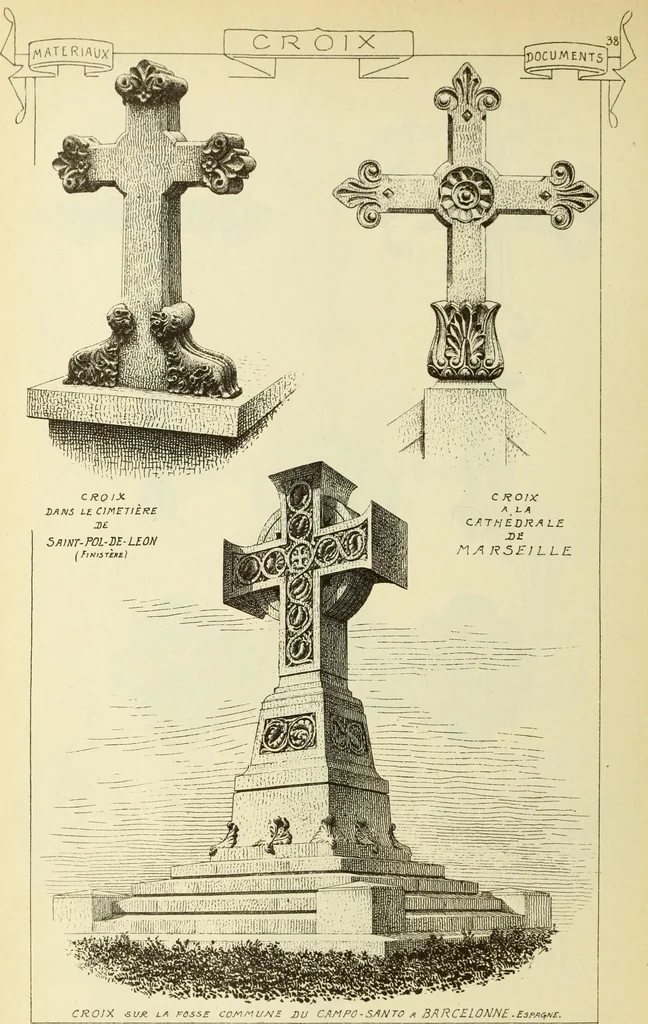 An illustration from Materials and documents of architecture and sculpture : classified alphabetically, 1915, leaf 437