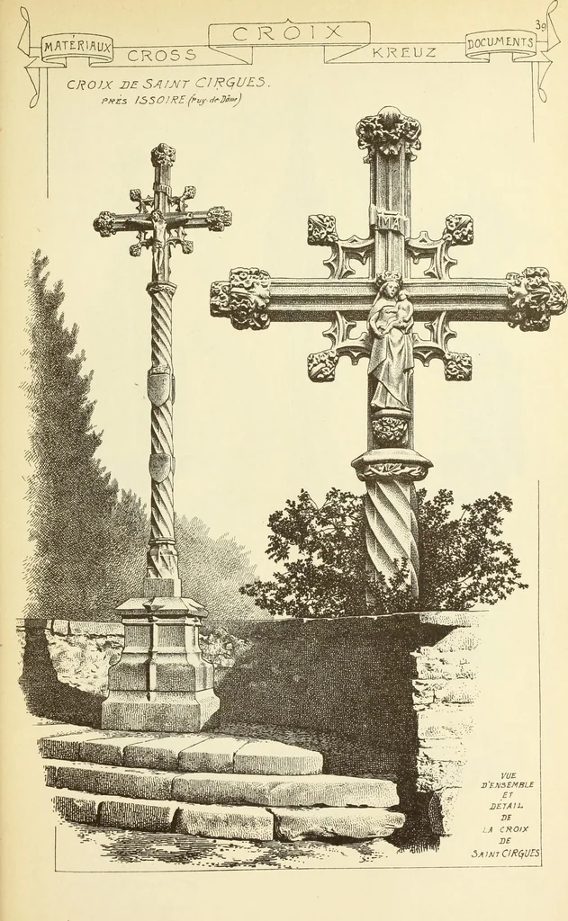An illustration from Materials and documents of architecture and sculpture : classified alphabetically, 1915, leaf 438