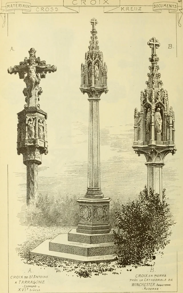 An illustration from Materials and documents of architecture and sculpture : classified alphabetically, 1915, leaf 439