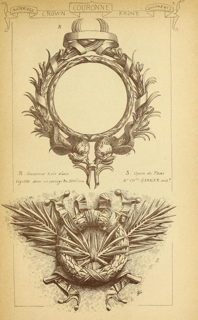 An illustration from Materials and documents of architecture and sculpture : classified alphabetically, 1915, leaf 444