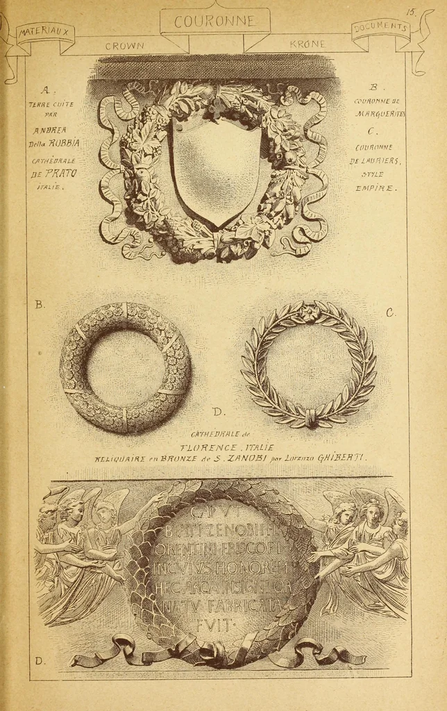 An illustration from Materials and documents of architecture and sculpture : classified alphabetically, 1915, leaf 454