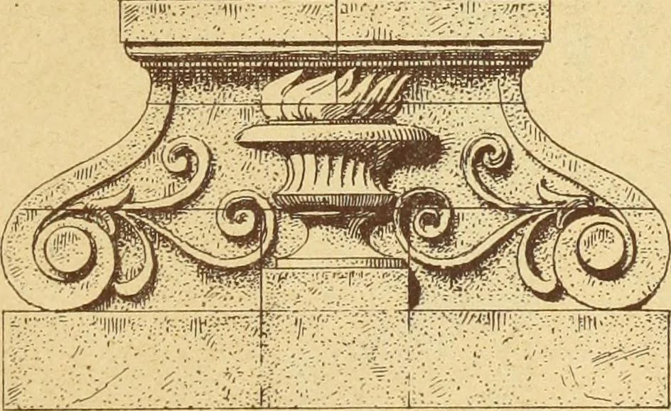 An illustration from Materials and documents of architecture and sculpture : classified alphabetically, 1915, leaf 72