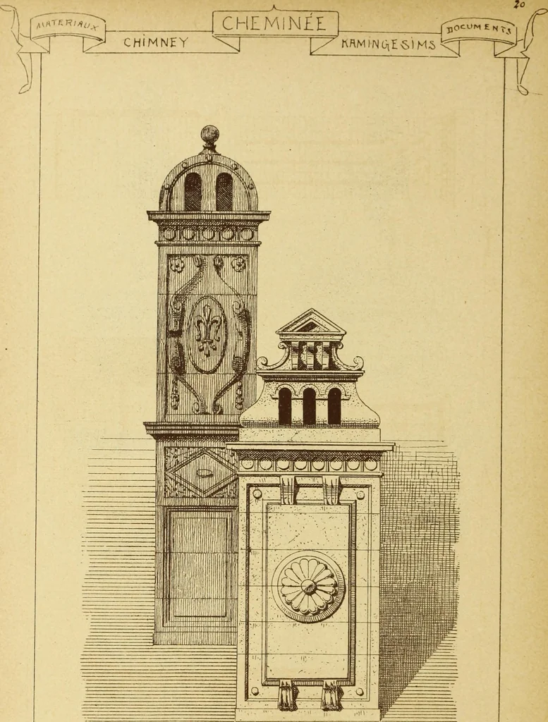 An illustration from Materials and documents of architecture and sculpture : classified alphabetically, 1915, leaf 75