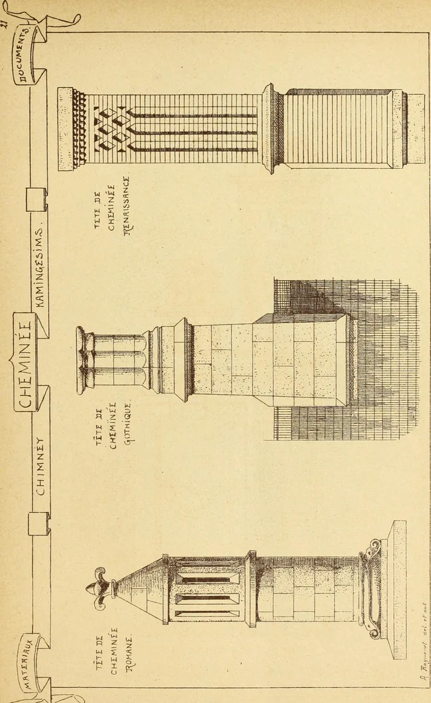 An illustration from Materials and documents of architecture and sculpture : classified alphabetically, 1915, leaf 76