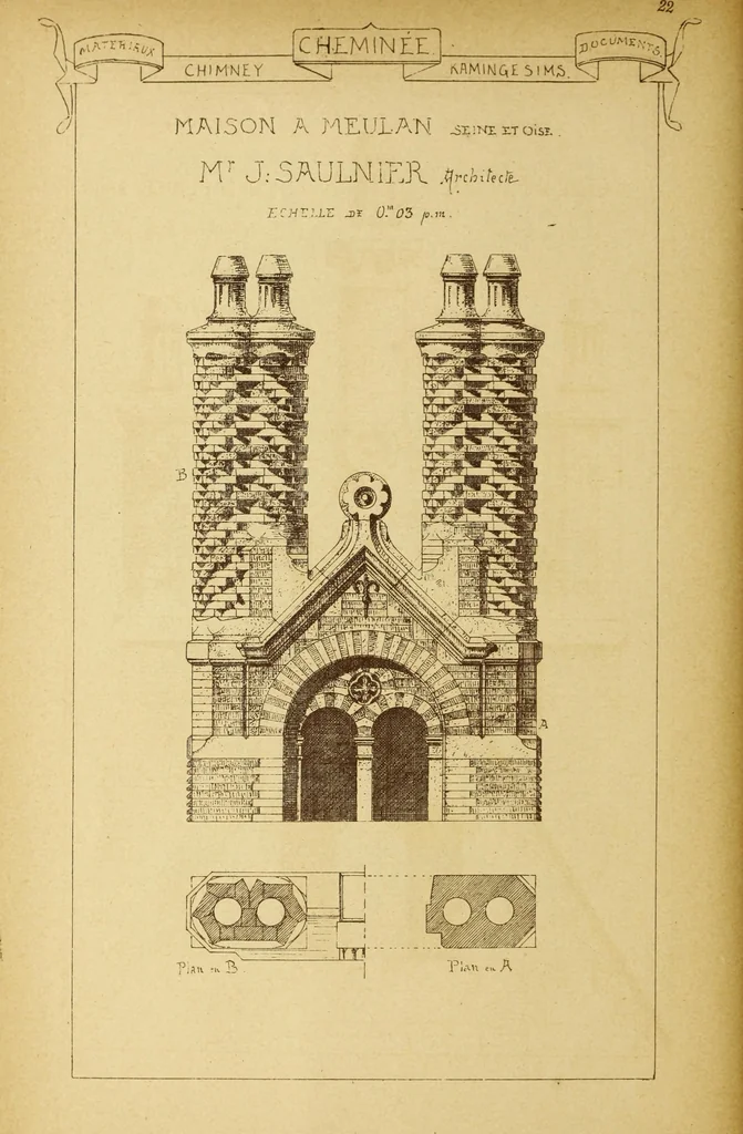 An illustration from Materials and documents of architecture and sculpture : classified alphabetically, 1915, leaf 77