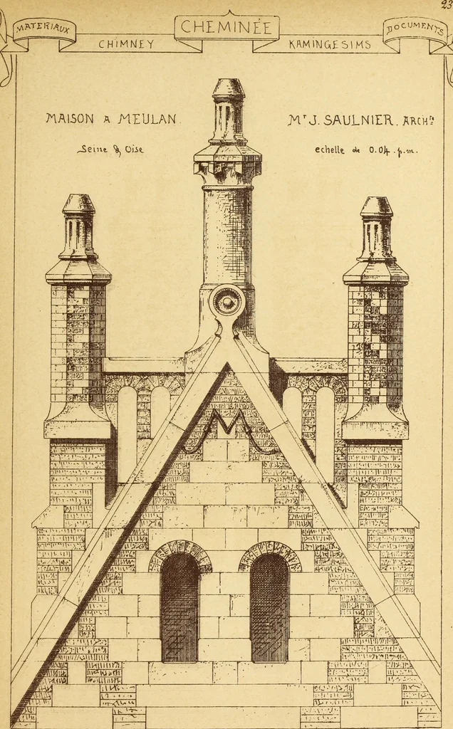 An illustration from Materials and documents of architecture and sculpture : classified alphabetically, 1915, leaf 78