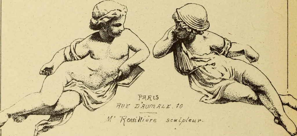An illustration from Materials and documents of architecture and sculpture : classified alphabetically, 1915, leaf 9