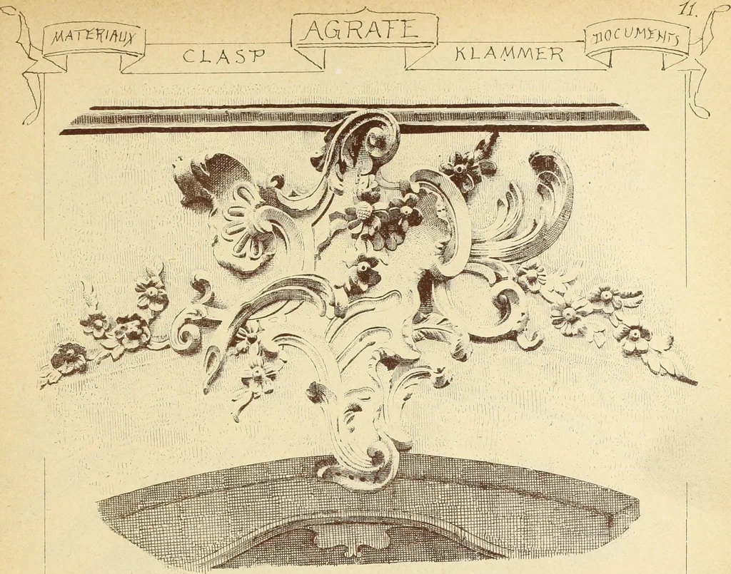 An illustration from Materials and documents of architecture and sculpture : classified alphabetically, 1915, leaf 90