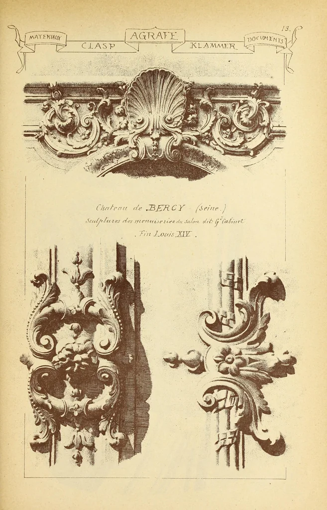 An illustration from Materials and documents of architecture and sculpture : classified alphabetically, 1915, leaf 92