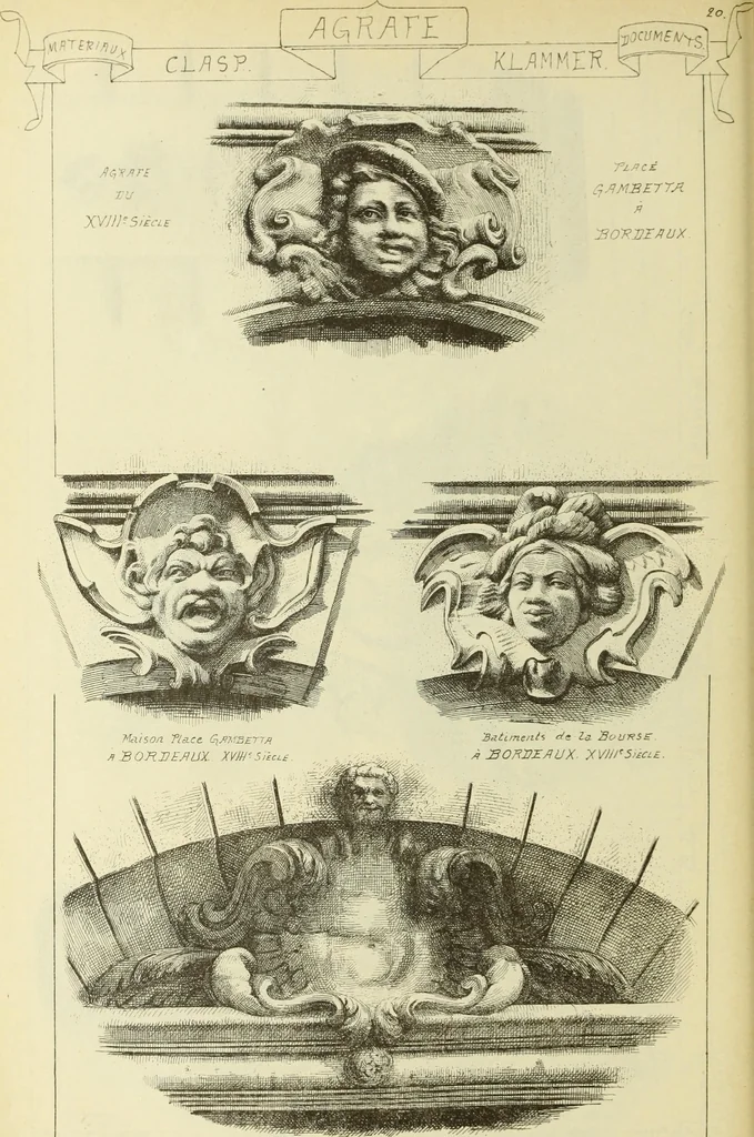 An illustration from Materials and documents of architecture and sculpture : classified alphabetically, 1915, leaf 99