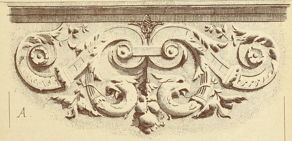 An illustration from Materials and documents of architecture and sculpture : classified alphabetically, 1915, leaf 100
