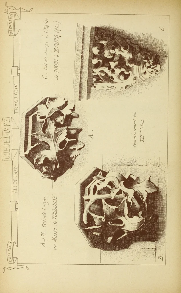 An illustration from Materials and documents of architecture and sculpture : classified alphabetically, 1915, leaf 101
