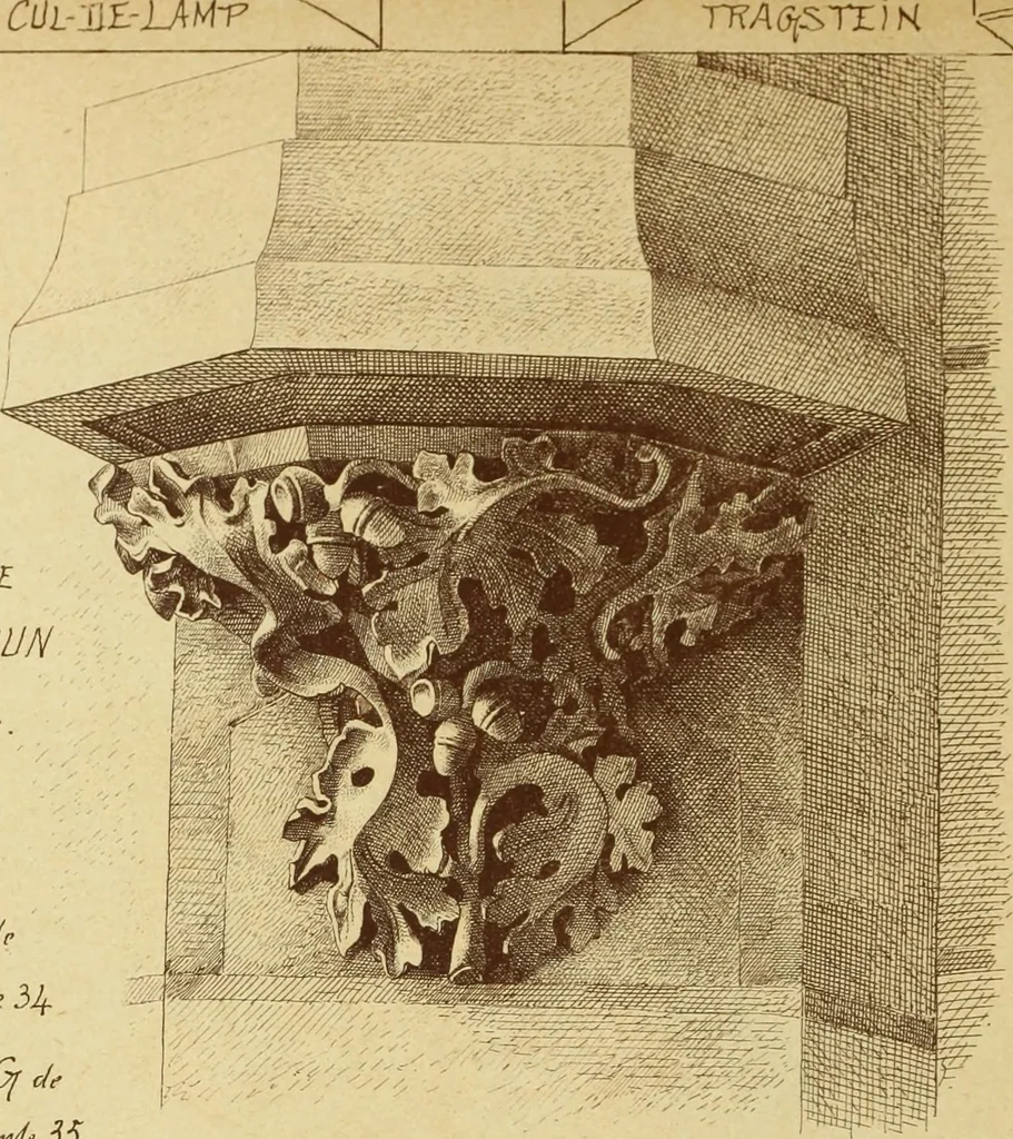 An illustration from Materials and documents of architecture and sculpture : classified alphabetically, 1915, leaf 105