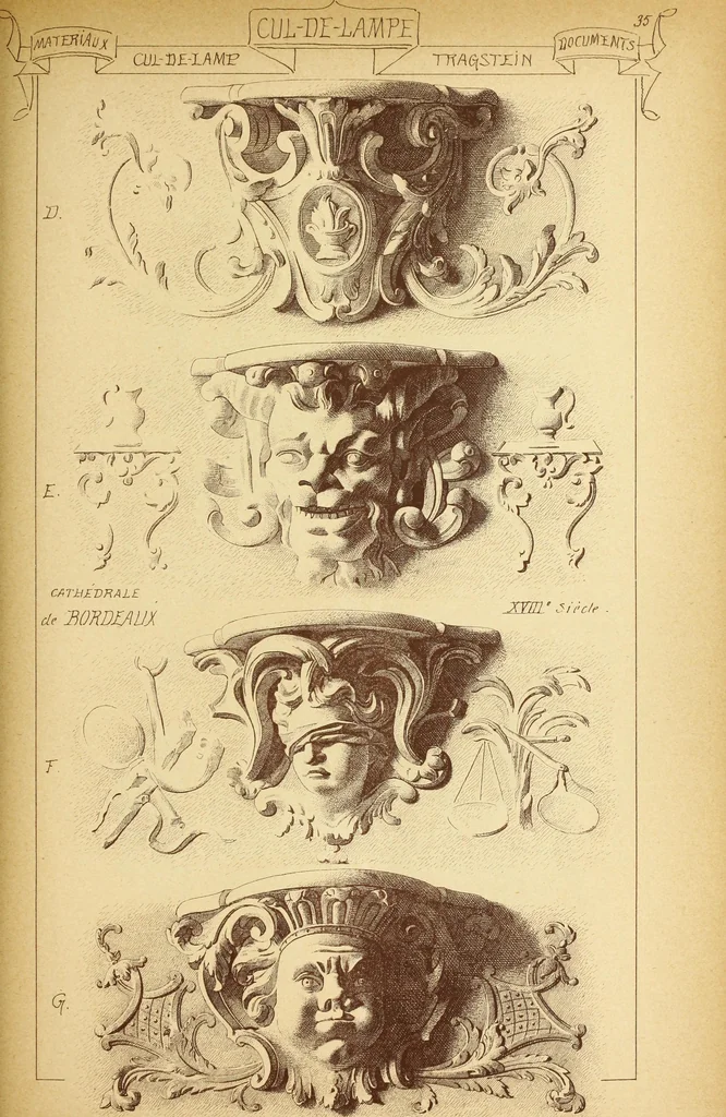 An illustration from Materials and documents of architecture and sculpture : classified alphabetically, 1915, leaf 106